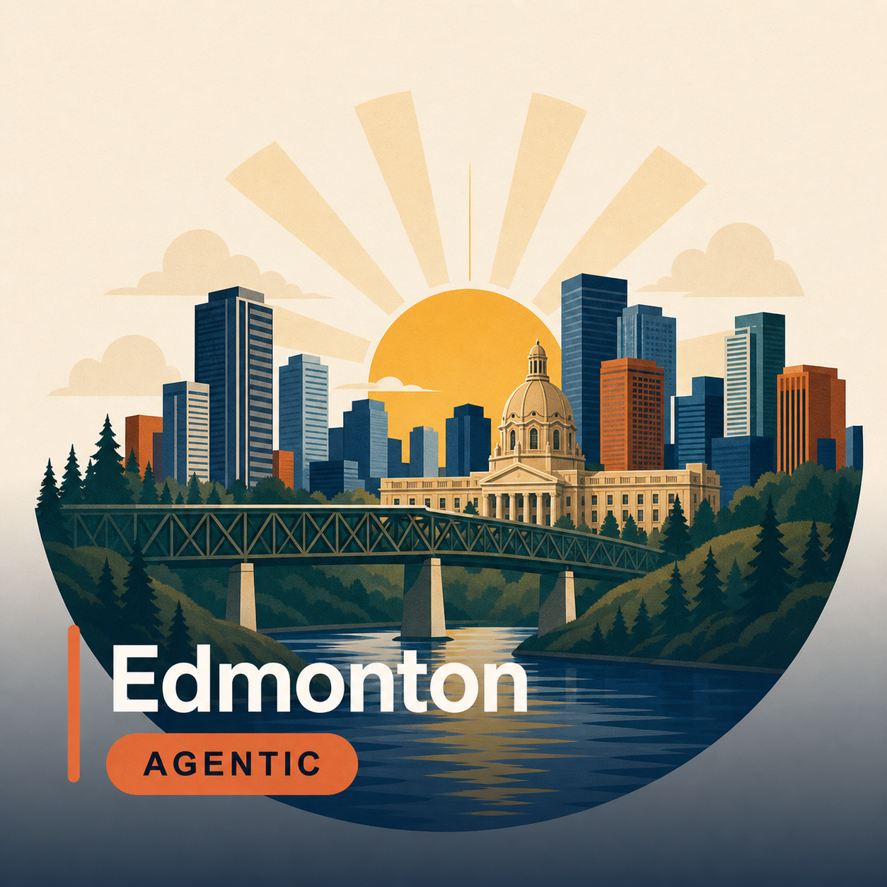 Edmonton Agentic illustration
