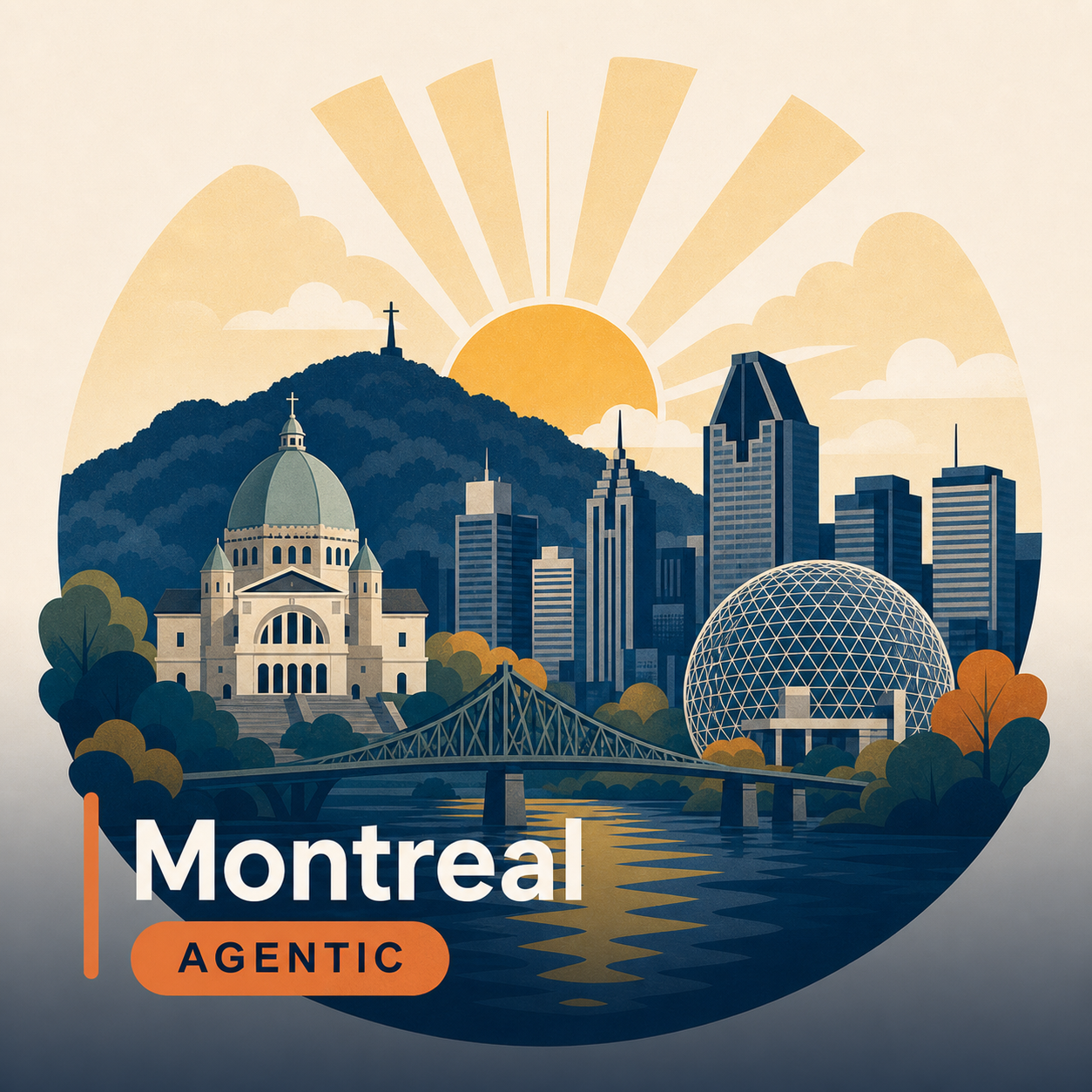 Montreal Agentic illustration